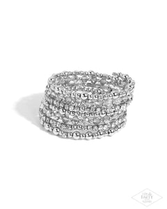 Paparazzi Jewelry ICE Knowing You - Silver Bracelet