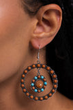 Paparazzi Jewelry Saguaro Sanctuary - Brown Earrings