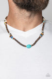 Paparazzi Jewelry Stony Survivor - Multi Men's Necklace