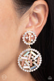 Paparazzi Jewelry Gasp-Worthy Glam - Gold Earrings