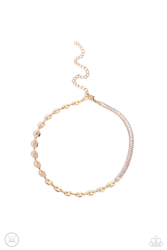 Paparazzi Jewelry Dream Duo - Gold Necklace