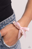 Paparazzi Jewelry Ribbon Rarity - Pink Bracelet