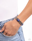 Paparazzi Jewelry Earthy Ease - Purple Bracelet