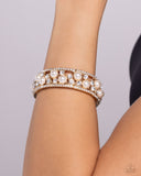 Paparazzi Jewelry Opera Singer - Gold Bracelet