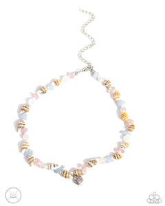 Paparazzi Jewelry SAND-sational Season - Pink Necklace