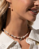 Paparazzi Jewelry SAND-sational Season - Pink Necklace