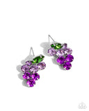 Paparazzi Jewelry Grapevine Grace - Purple Earrings