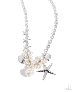 Paparazzi Jewelry Cabo Coast - White Necklace - Pure Elegance by Kym