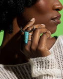 Paparazzi Jewelry Longhorn Luxe - Blue Ring