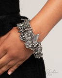 Paparazzi Jewelry Intentional Impression - Silver Butterfly Zi Bracelet 2024