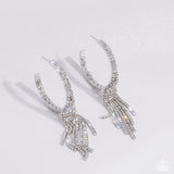 Paparazzi Jewelry Jaw-Dropping Jubilee - White Earrings