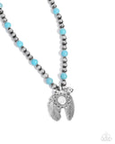 Paparazzi Jewelry Steady Stones - Blue Necklace