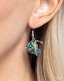 Paparazzi Jewelry Fancy Free Fish - Green Earrings