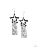 Paparazzi Jewelry Sunset Superstar - Black Earrings