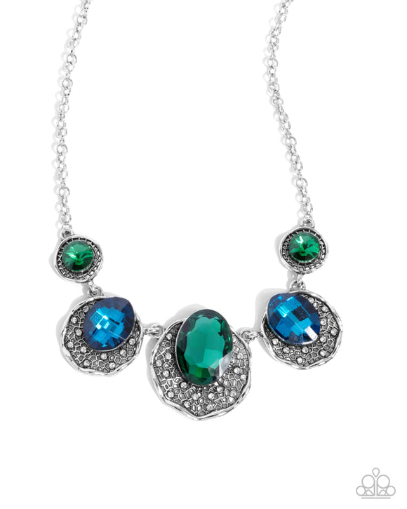 Paparazzi Jewelry City Color - Green Necklace