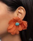 Paparazzi Jewelry Part Of Your World - Orange Earrings