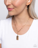 Paparazzi Jewelry Simple Street - Gold Necklace