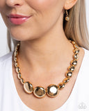 Paparazzi Jewelry Reflective Roar - Gold Necklace