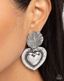 Paparazzi Jewelry Mythical Moment - Silver Earrings