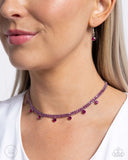 Paparazzi Jewelry Breathtaking Backdrop - Pink Choker Necklace