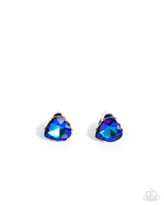 Paparazzi Jewelry Sweetheart Stunner - Blue Earrings