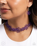 Paparazzi Jewelry Bouquet Blend - Purple Necklace