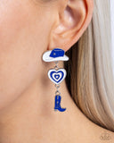 Paparazzi Jewelry Swing Dance Delight - Blue Post Earring