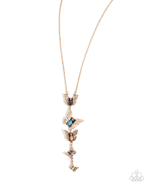 Paparazzi Jewelry Aerial Addition - Multi Necklace