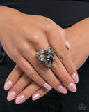 Paparazzi Jewelry Capricious Cluster - Silver Ring