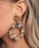 Paparazzi Jewelry Graceful Garden - Gold Earring