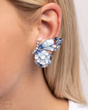 Paparazzi Jewelry Decadent Descent - Blue Earrings