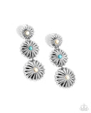 Paparazzi Jewelry Complete Look -White Necklace and Earring Set