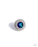 Paparazzi Jewelry Bedazzled Babe - Blue Ring