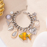 Paparazzi Jewelry Fish Frenzy - Orange Bracelet