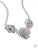 Paparazzi Jewelry Bouquet Beacon - White Necklace