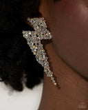 Paparazzi Jewelry Electric Effulgence - Gold Earrings