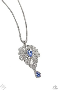 Paparazzi Jewelry Elegance Personified - Blue Necklace