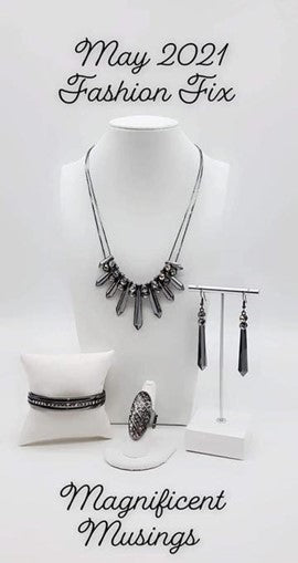 Paparazzi Jewelry Fashion Fix - May 2021 Magnificent Musing - Complete Set