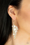 Paparazzi Jewelry High-End Elegance - Gold Earrings - Pure Elegance by Kym