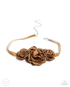 Paparazzi Jewelry Home-Grown Homage - Brown Choker