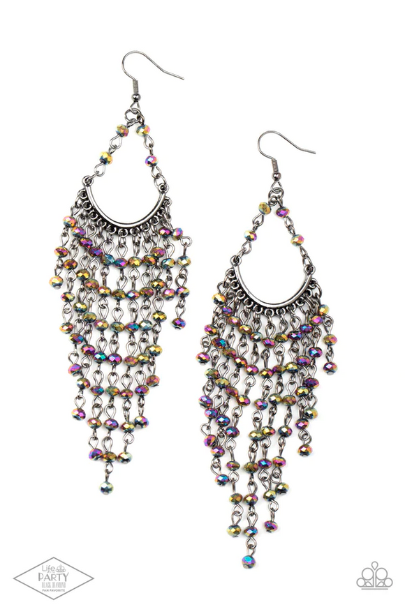 Paparazzi Jewelry Metro Confetti - Multi Earrings - Pure Elegance by Kym