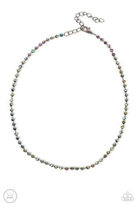 Paparazzi Jewelry Mini MVP - Multi Choker Necklace - Pure Elegance by Kym