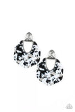 Paparazzi Jewelry My Animal Print - White Earrings