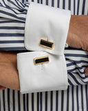 Paparazzi Jewelry Sleek Surrender - Gold Cuff Links