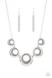 Paparazzi Jewelry Solar Cycle - Silver Necklace