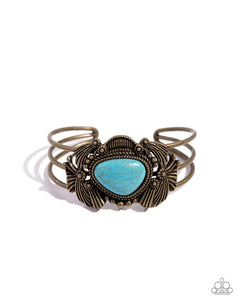 Paparazzi Jewelry Western Wonderland - Brass Bracelet