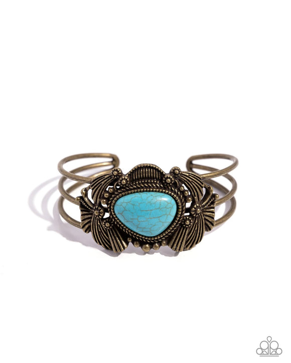 Paparazzi Jewelry Western Wonderland - Brass Bracelet