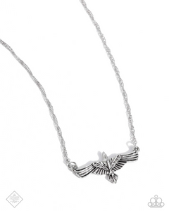 Paparazzi Jewelry Eagle Exception - Silver Necklace