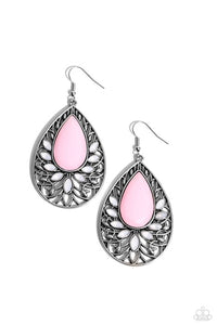 Paparazzi Jewelry Floral Fairytale - Pink Earrings