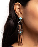 Paparazzi Jewelry Southwestern Season - Brown Earring